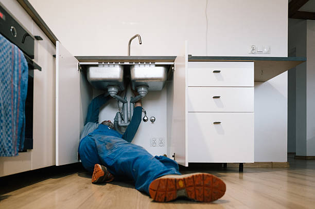 Professional Drain Cleaning technician working in Bovard, PA
